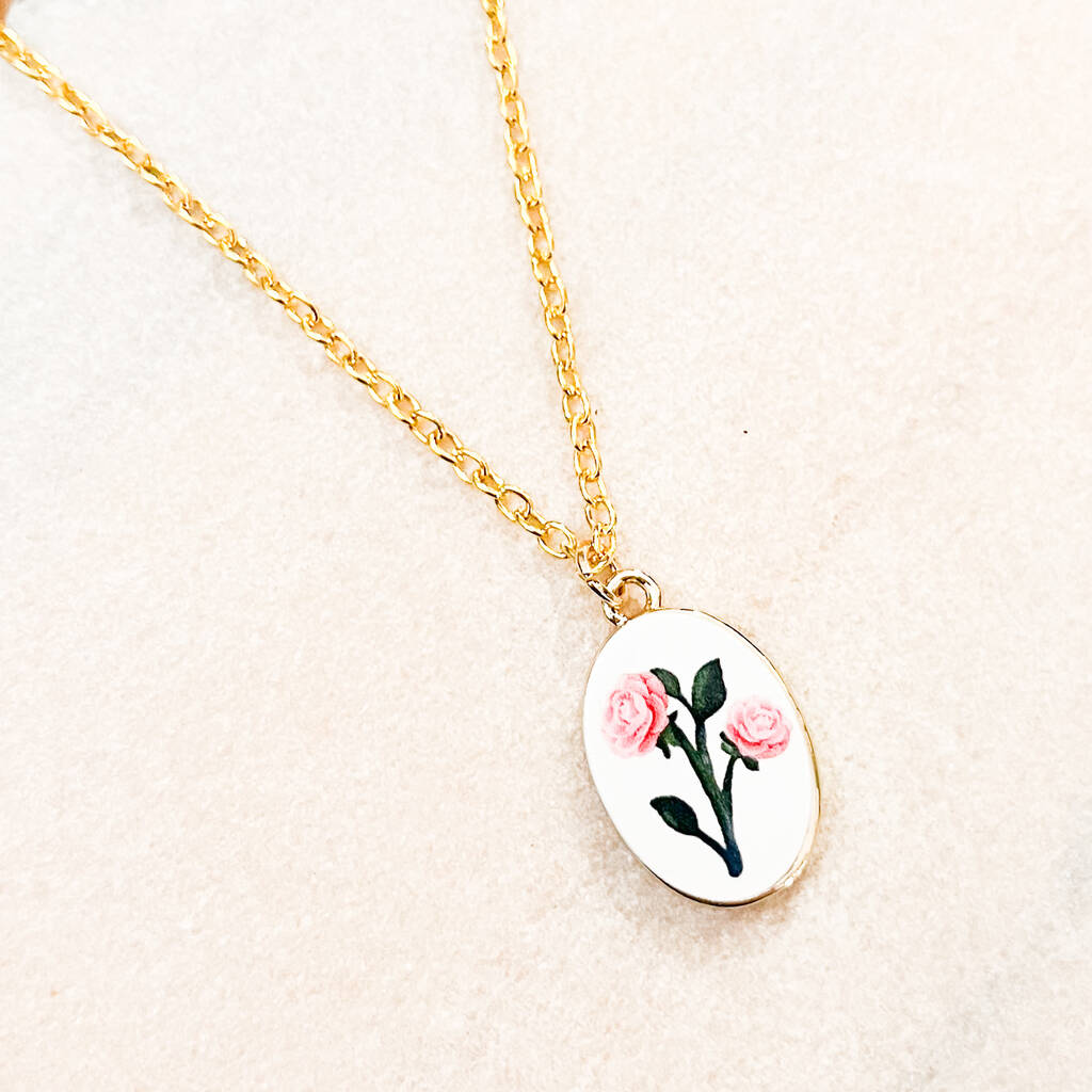 The Heirloom Rose Necklace