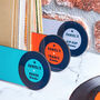 Personalised Vinyl Record Music Dividers, thumbnail 1 of 4