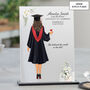 Personalised Graduation Robe Gift For Her Daisy Design, thumbnail 2 of 10