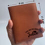 Sustainable Personalised Gift, Genuine Leather Wallet, thumbnail 5 of 11
