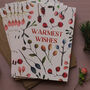 Set Of Six Warmest Wishes Botanical Christmas Cards, thumbnail 4 of 4