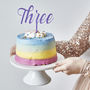 Children's Personalised Birthday Cake Topper, thumbnail 1 of 4