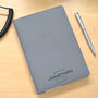 2024 Personalised Vegan A5 Diary Emerald And Grey, thumbnail 1 of 7