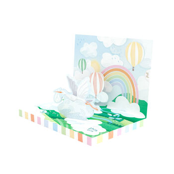 A New Arrival Music Box Card, 3 of 7