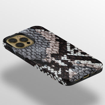 Python Snakeskin Texture Tough Case For iPhone, 2 of 4