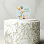 Giraffe Baby Shower Cake Topper Personalised, thumbnail 5 of 5