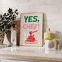 Yes Chef Kitchen Print, thumbnail 1 of 3