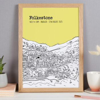 Personalised Folkestone Print, 8 of 10