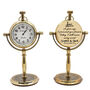 Personalised 1st Anniversary Desk Clock Gift, thumbnail 7 of 12
