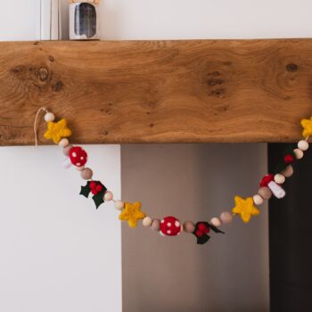Winter Whimsy Needlefelt Garland, 2 of 7