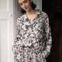 Tree Of Life Monochrome Long Pyjamas, thumbnail 1 of 7