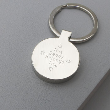 This Dad Belongs Too Keyring, 2 of 6