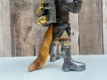 28cm Steampunk Fox Ornament Retro Style Home Décor Figurine Gift, 8 of 8