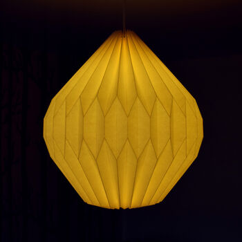 Snowdrop Origami Lampshade, 5 of 5