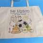 Personalised Number One Teacher Bag, thumbnail 6 of 6
