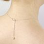 Graduated Pearl Necklace Made With Swarovski Pearls, thumbnail 4 of 12