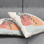 Minimalist Abstract Sun And Leaves Cushion Cover, thumbnail 3 of 5