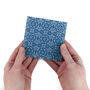 Liberty Print Blue Flower Coaster Set, thumbnail 2 of 10