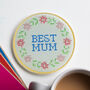 Glass 'Best Mum' Coaster, thumbnail 5 of 6
