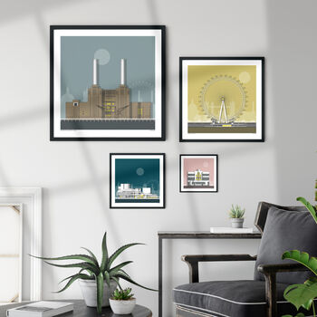 Battersea Power Station Giclee Print, 6 of 7