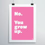 Grow Up Print, thumbnail 4 of 6