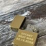Personalised Engraved Gold Lighter, thumbnail 6 of 8