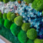 Moss Wall Art With Preserved Flowers, Floral Artwork, thumbnail 9 of 12