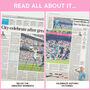 Manchester City Personalised Football Telegraph Book, thumbnail 5 of 11