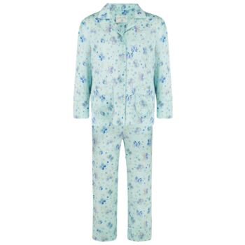 Glacier Butterfly Amelie Silk Children's Pyjama Set, 7 of 11