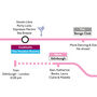 Personalised Single Line Tube Map, thumbnail 3 of 6