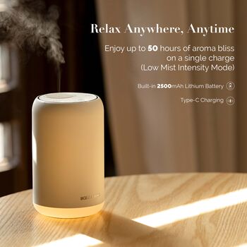 Waterless Aroma Diffuser With Mood Light, 2 of 11