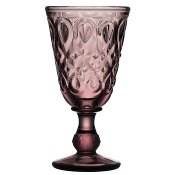 Set Of Four Amethyst Wine Goblets, 2 of 8