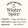 Winter Spice Personalised Gift Candle, thumbnail 5 of 5