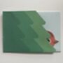 Handmade Robin In The Tree Pop Up Christmas Card, thumbnail 3 of 3