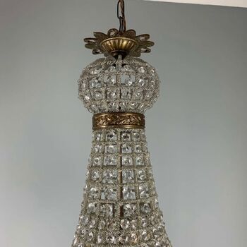 Small Empire Ballroom Chandelier, Rewired, 3 of 10