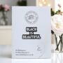 Black Is… Enamel Lapel Pin Badge, Birthday, Christmas, Friendship, Jewellery Gift For Women, thumbnail 1 of 8
