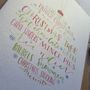Hand Lettered Christmas Bauble Card, thumbnail 2 of 5