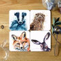 Inky Wildlife Collection Coasters, thumbnail 1 of 10