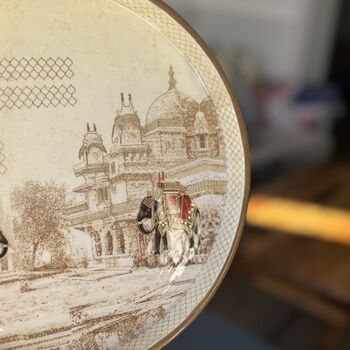 Round Wood Decorative Tray Bedside Trinket Dish, 12 of 12