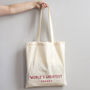 'World's Greatest' Personalised Cotton Tote, thumbnail 1 of 5