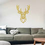 Geometric Stag Deer Wall Art Decor For Home Or Office, thumbnail 7 of 12