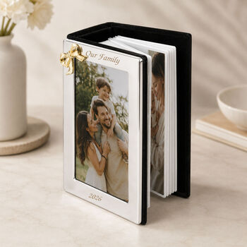 Personalised Our Wedding Day Silver Photo Album, 2 of 2