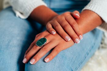 Large Malachite Ring, 3 of 4