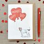 Personalised Parson Russell Happy Mother's Day Card, thumbnail 1 of 2