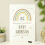 Personalised Baby Countdown Sign Board Gift, thumbnail 1 of 3