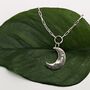 Maxi Lunar Sterling Silver Necklace, thumbnail 1 of 2