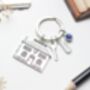 New Home Personalised Keyring Housewarming Gif, thumbnail 4 of 6