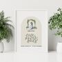 Personalised Wedding Print Love Never Fails One, thumbnail 6 of 9