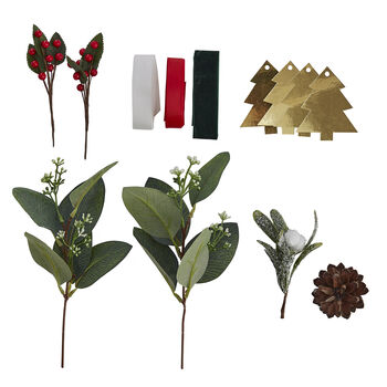 Christmas Wrap Accessories, Foliage, Ribbons And Tags, 2 of 3