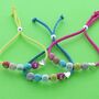 Personalised Name Friendship Slider Bracelet, thumbnail 1 of 3